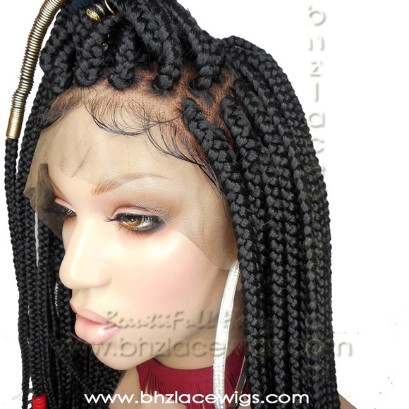 NEW EXCLUSIVE! braided lace wig braid lace front